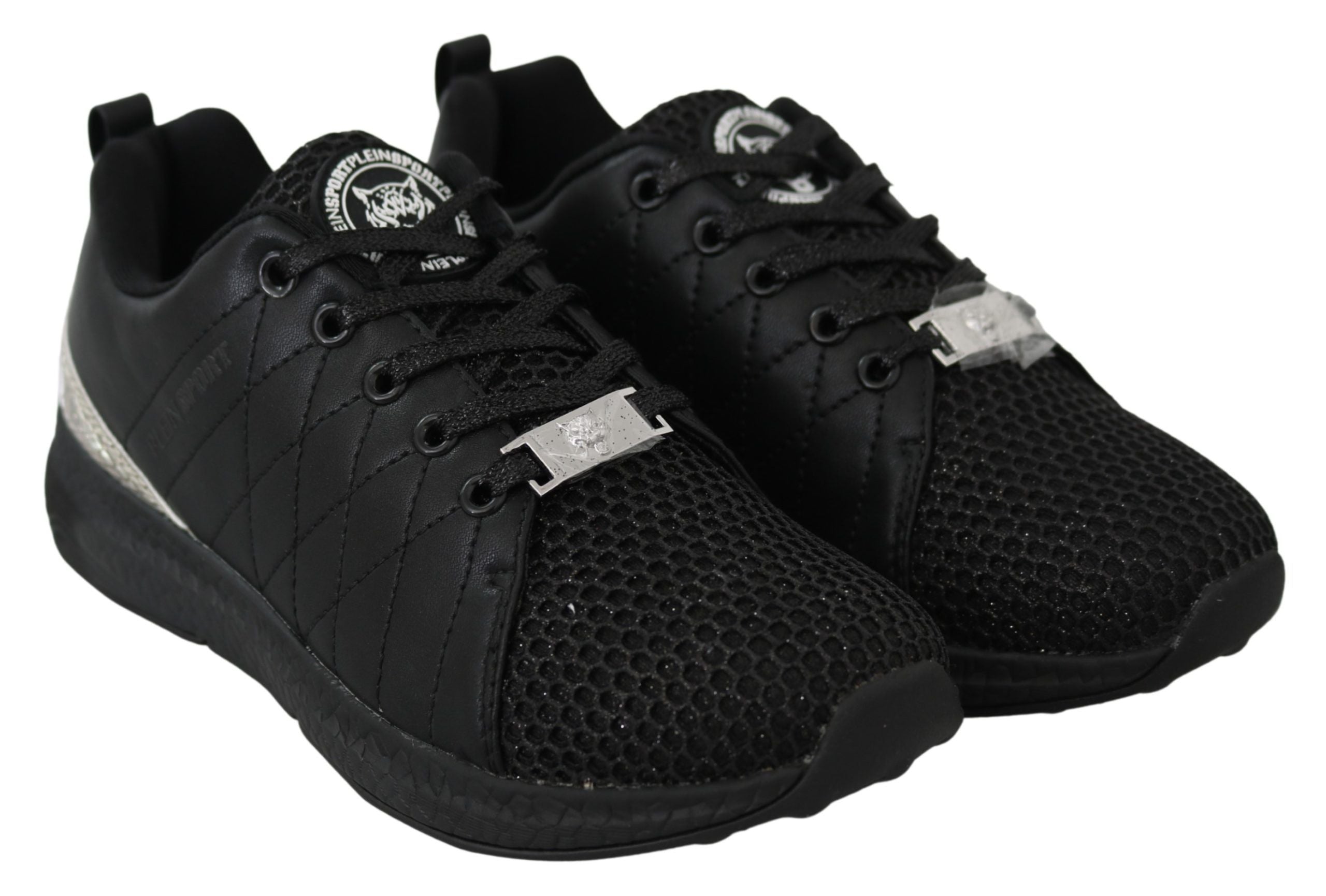 Plein Sport Exquis Noir Runner Gisella Baskets De Sport