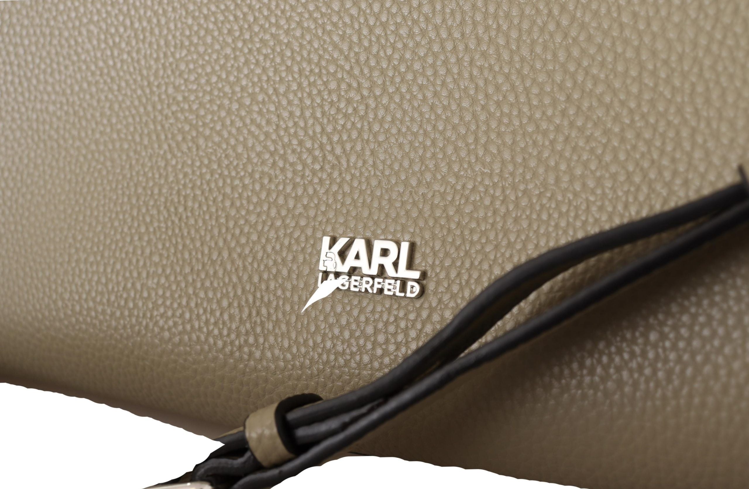 Karl Lagerfeld Sac fourre-tout en cuir vert sauge enchanteur