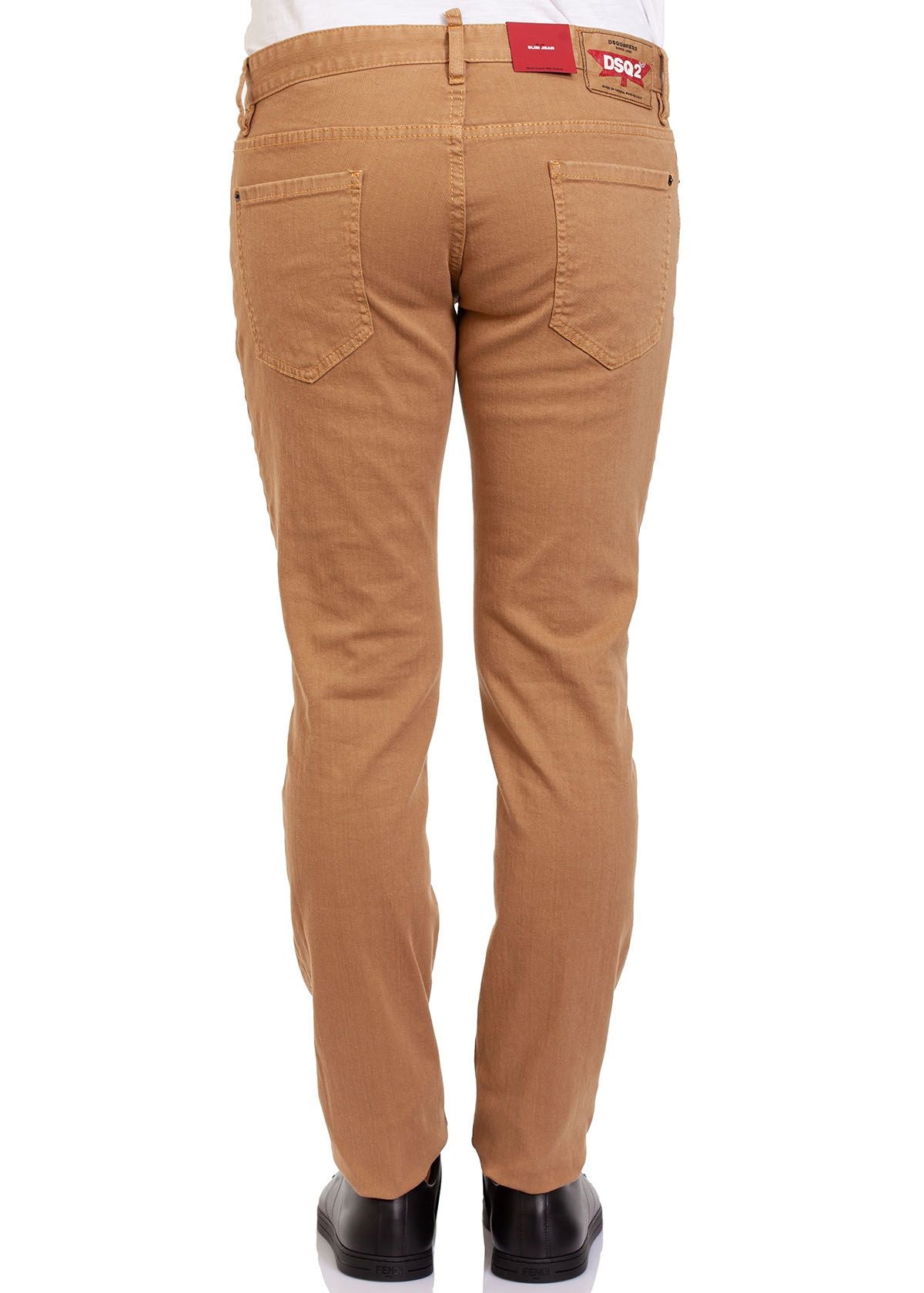 Dsquared² Denim marron élégant avec stretch