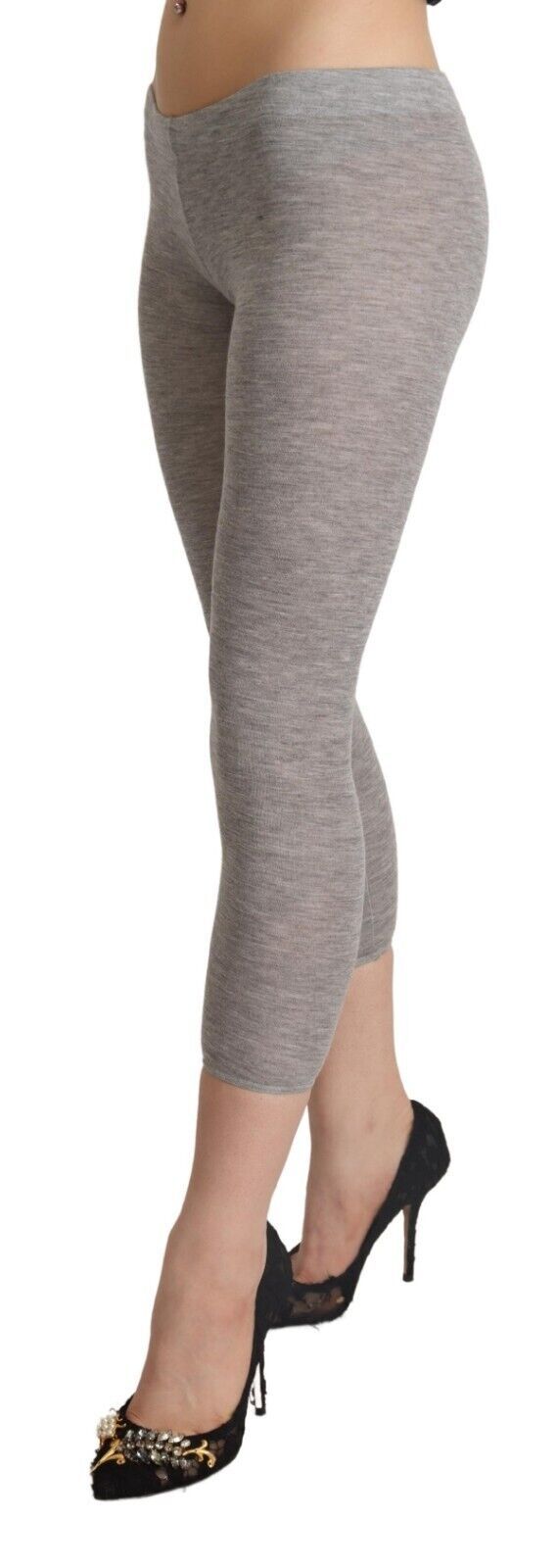 Ermanno Scervino Legging court slim gris chic