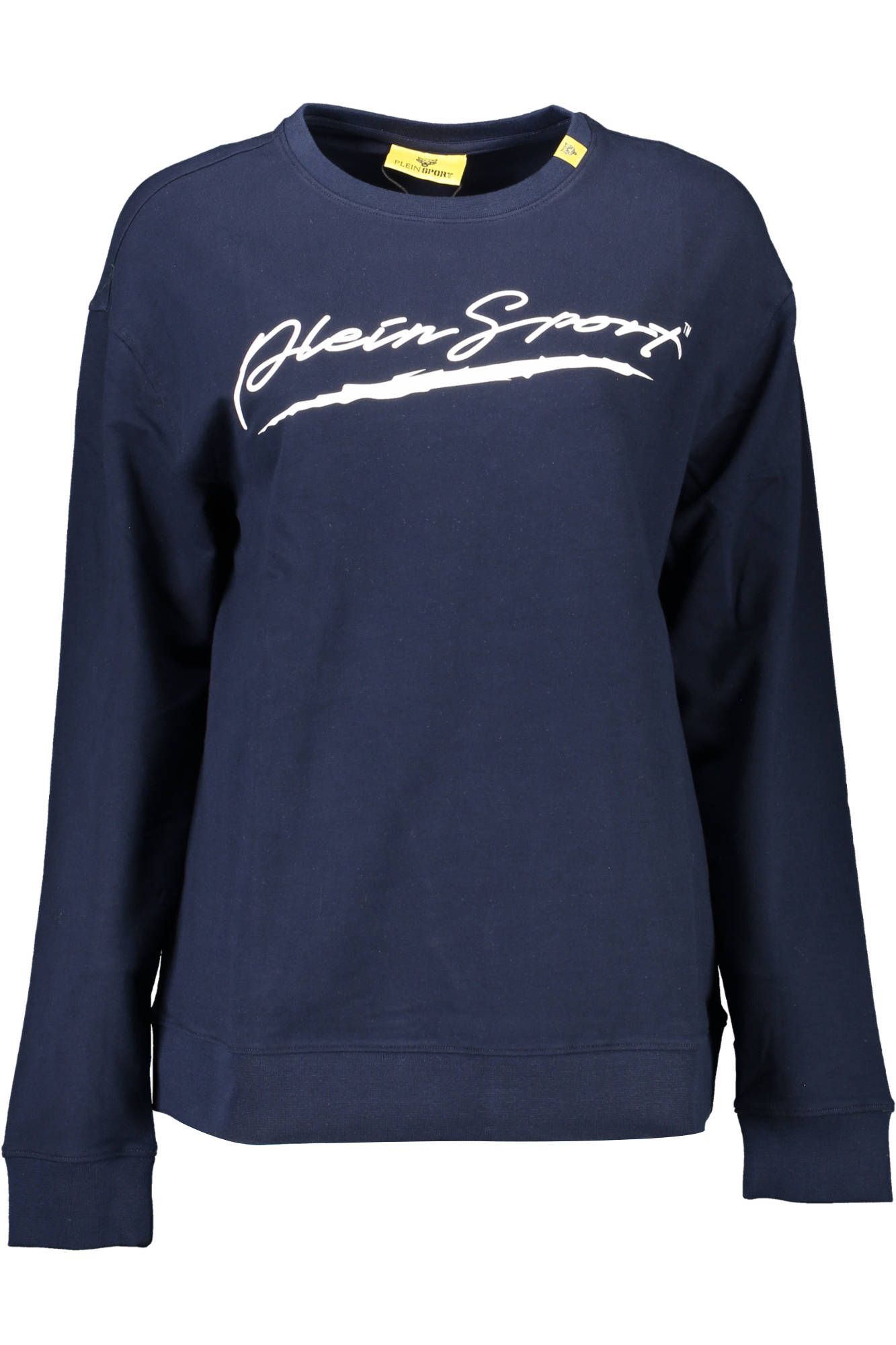 Sweat Plein Sport Sleek bleu à manches longues avec logo