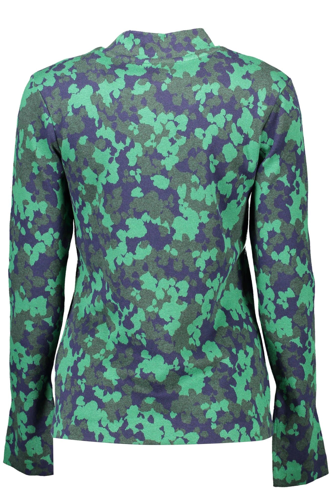 Gant Chic Pull vert à col montant