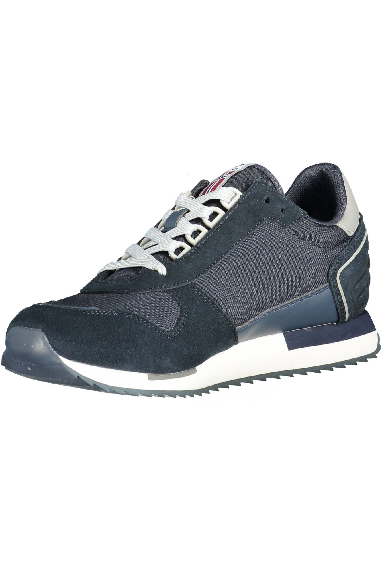 Napapijri Blue Leather Men Sneaker