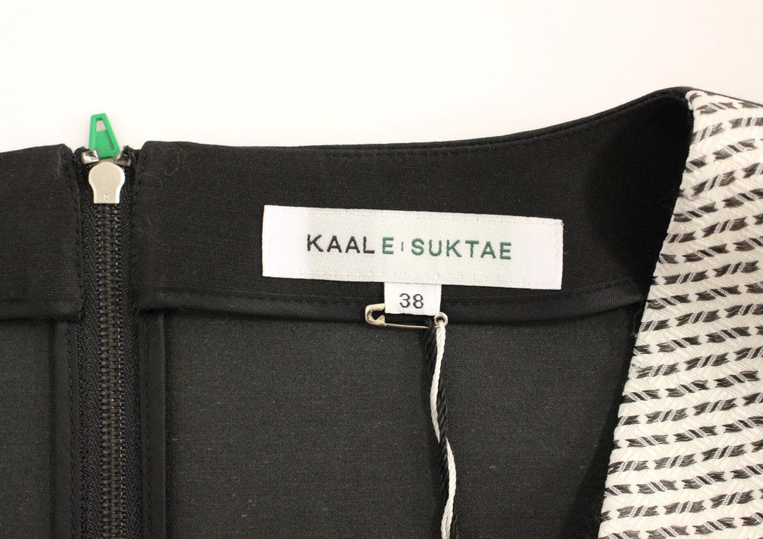 KAALE SUKTAE Pull chic tricolore à manches longues