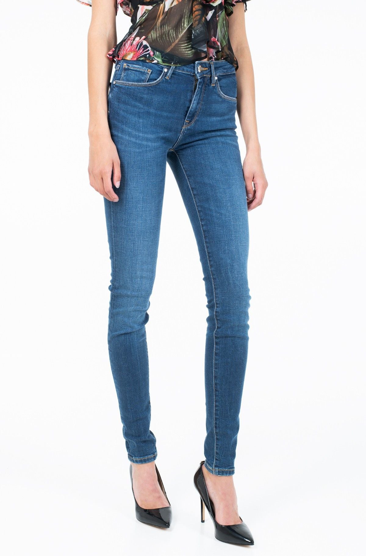 Tommy Hilfiger - Jean élégant bleu coupe Jegging