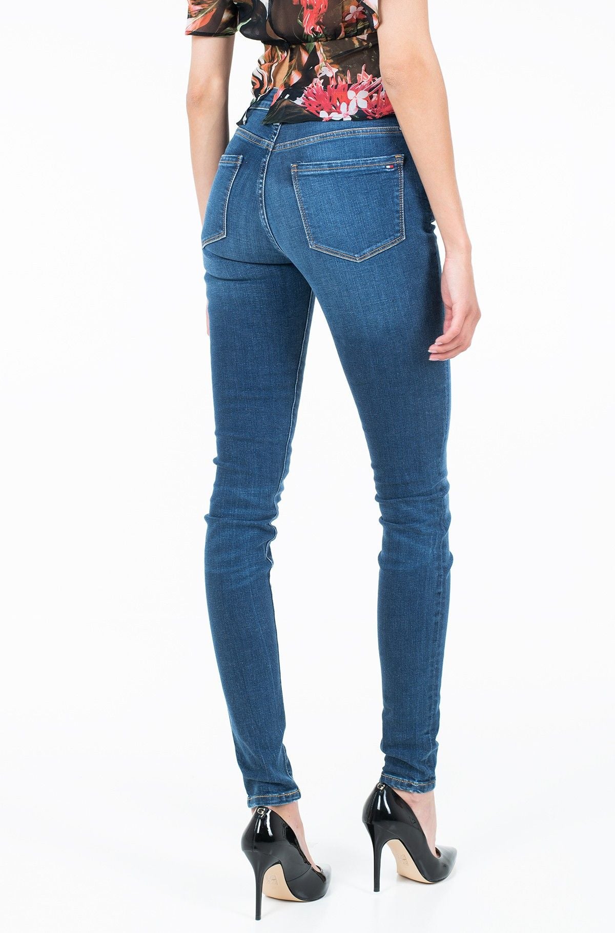 Tommy Hilfiger - Jean élégant bleu coupe Jegging