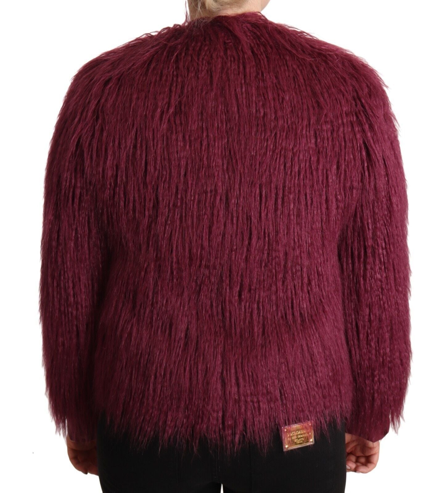 Patrizia Pepe Veste pull chic bordeaux