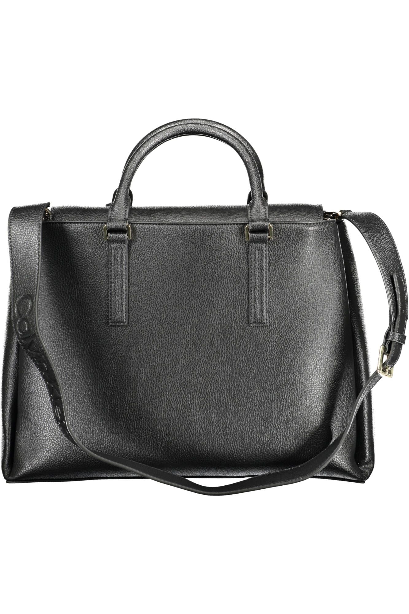 Calvin Klein Black Polyester Women Handbag