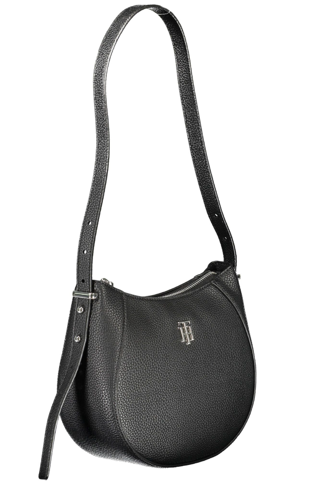 Tommy Hilfiger Black Polyethylene Women Handbag