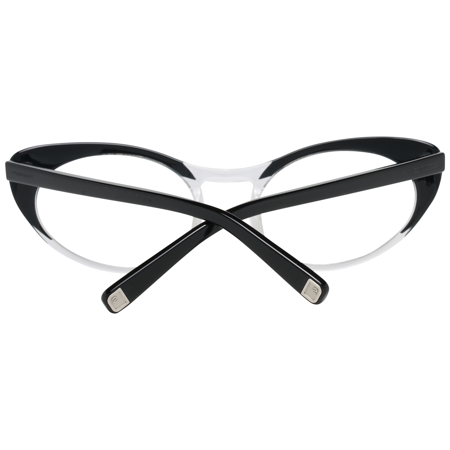 Lunettes de créateur à monture complète Dsquared² Chic noires