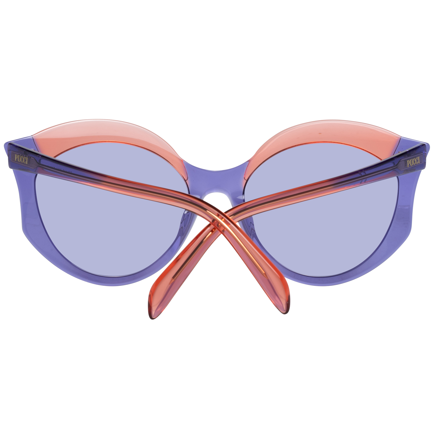 Emilio Pucci Elegant Purple Butterfly Sunglasses