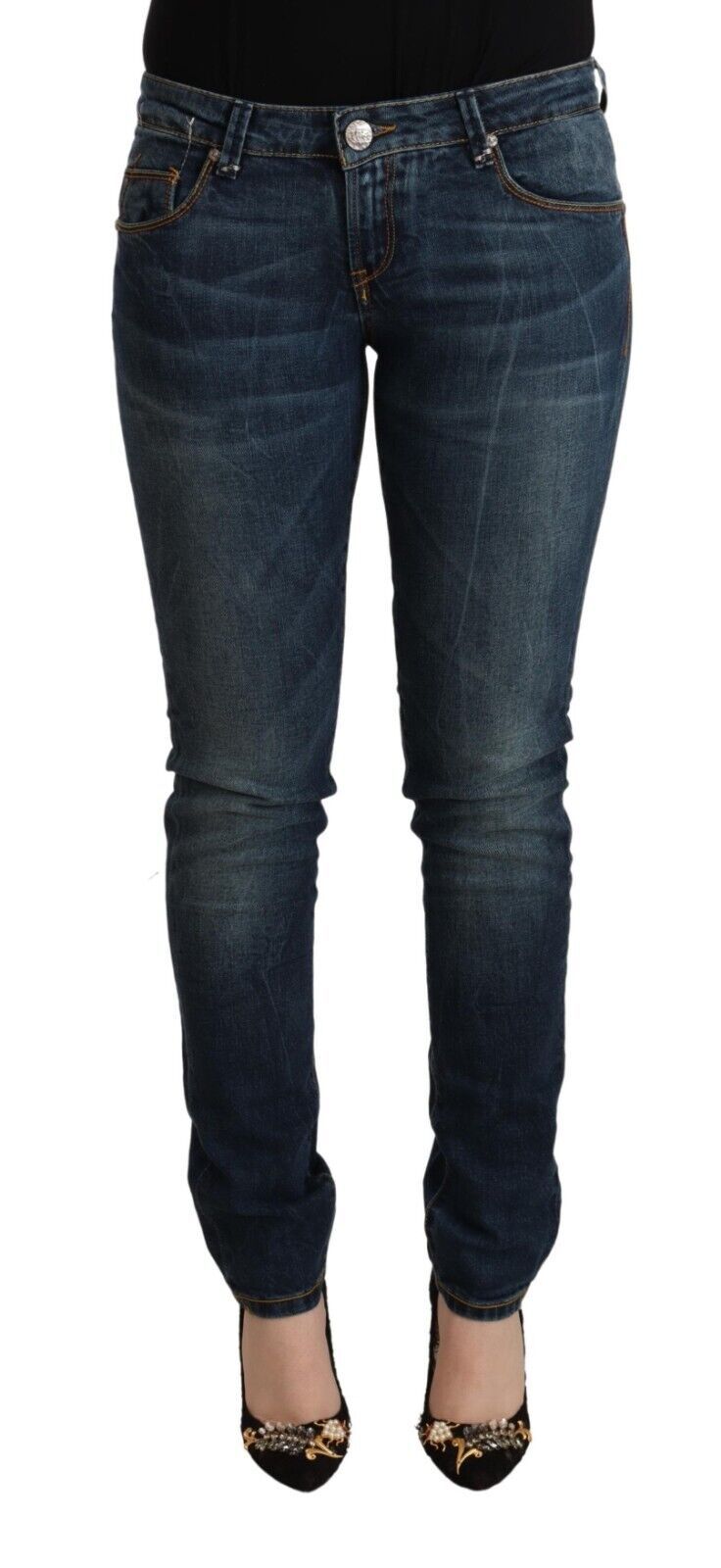 Jean skinny taille basse coupe slim Acht Chic