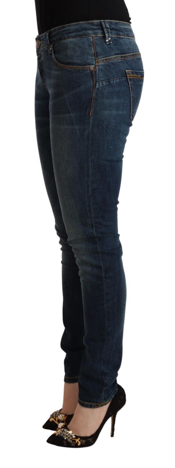 Jean skinny taille basse coupe slim Acht Chic