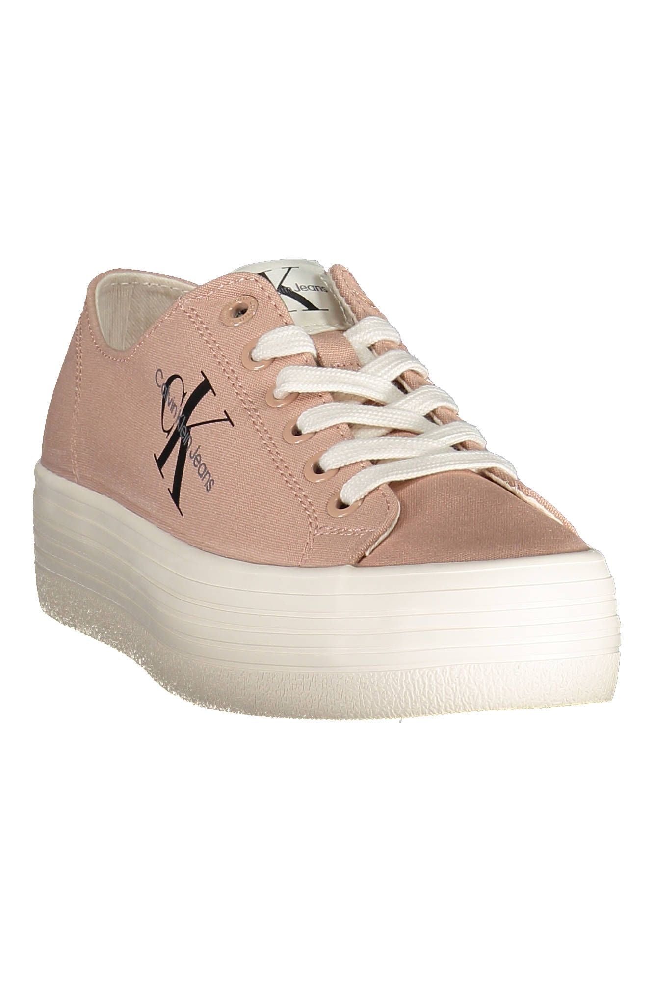 Calvin Klein Pink Cotton Women Sneaker