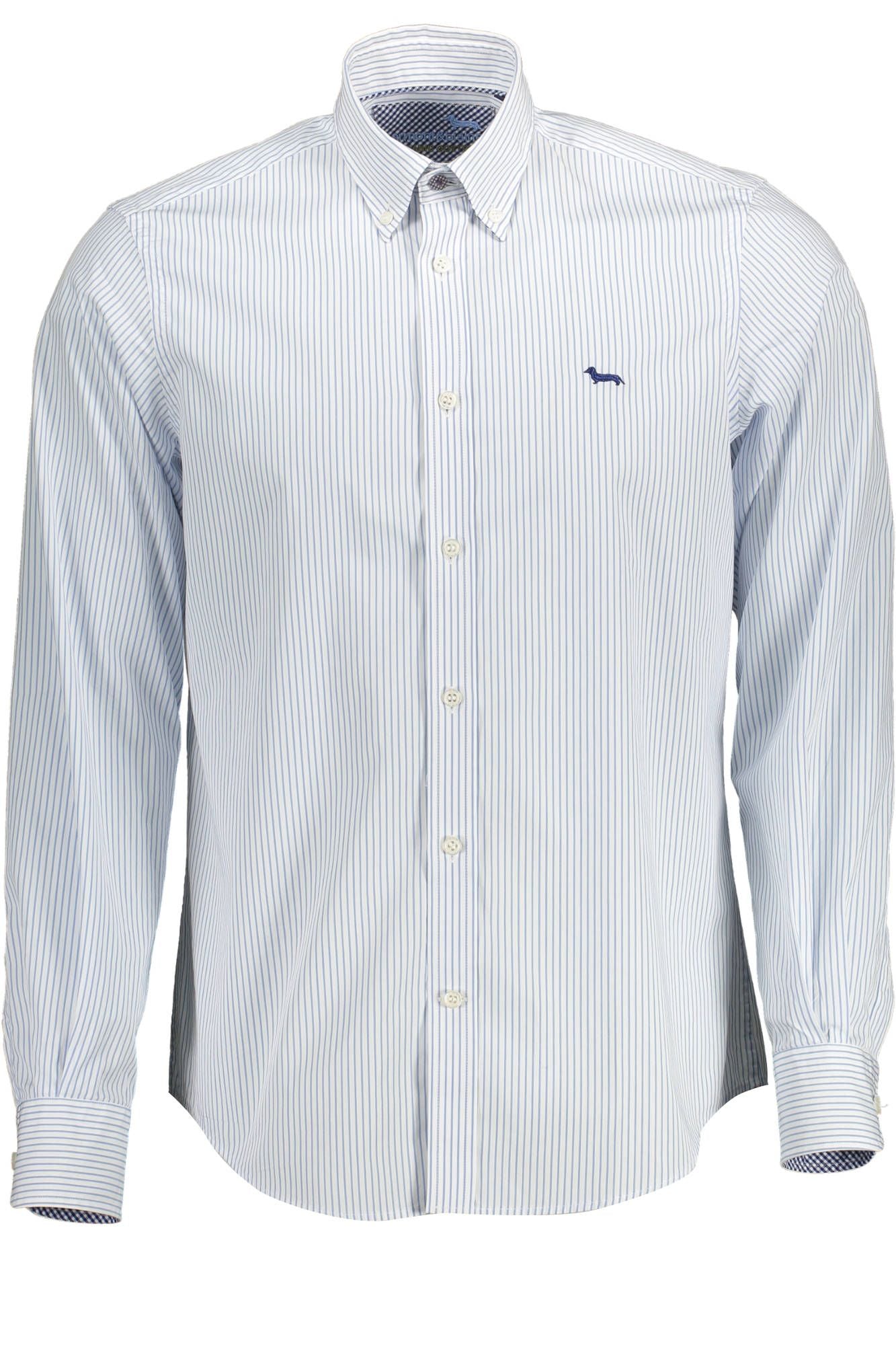 Harmont & Blaine Light Blue Cotton Men Shirt