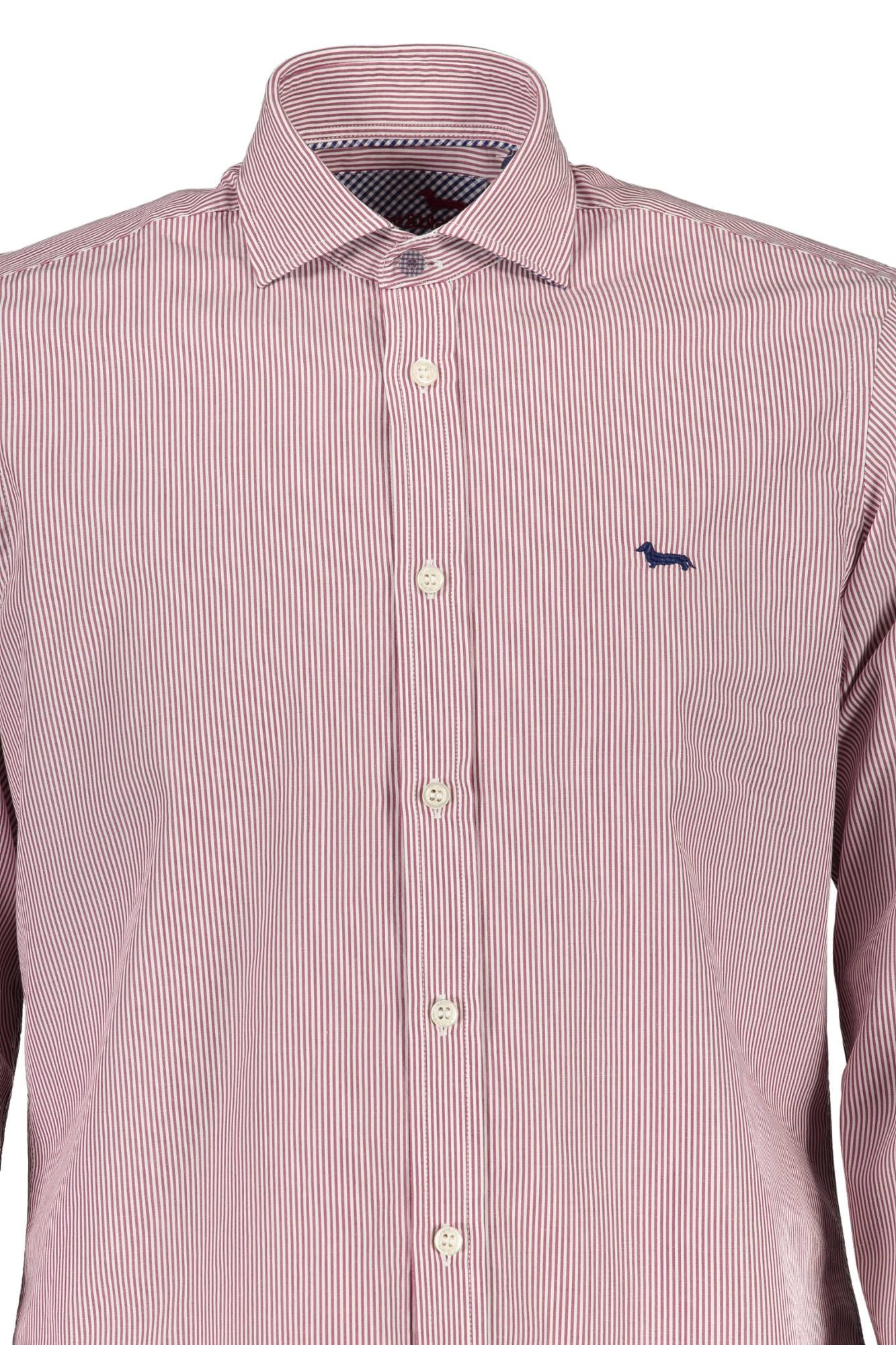 Harmont & Blaine Elegant Purple Narrow Fit Shirt with French Collar