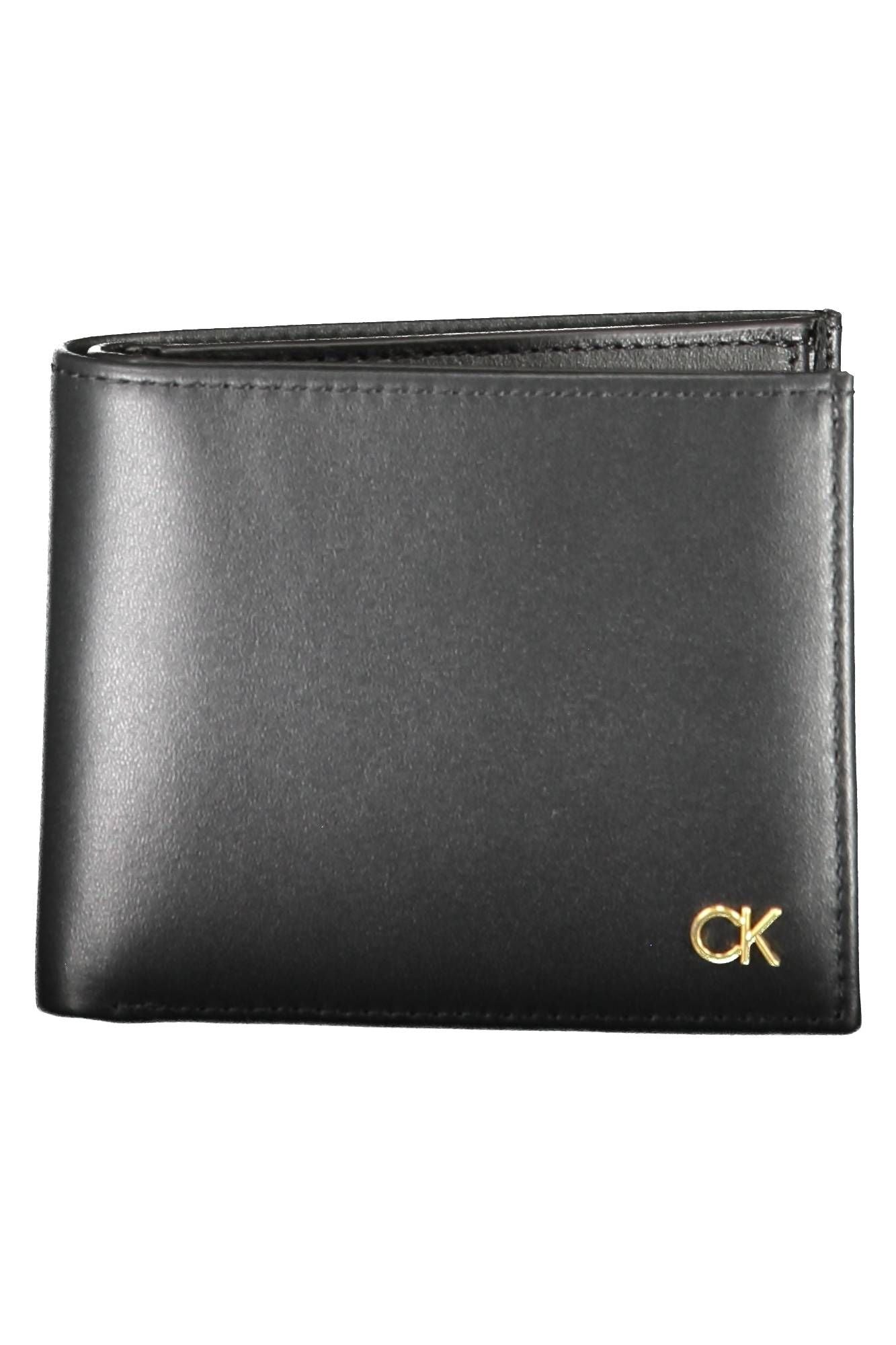 Calvin Klein Black Leather Men Wallet