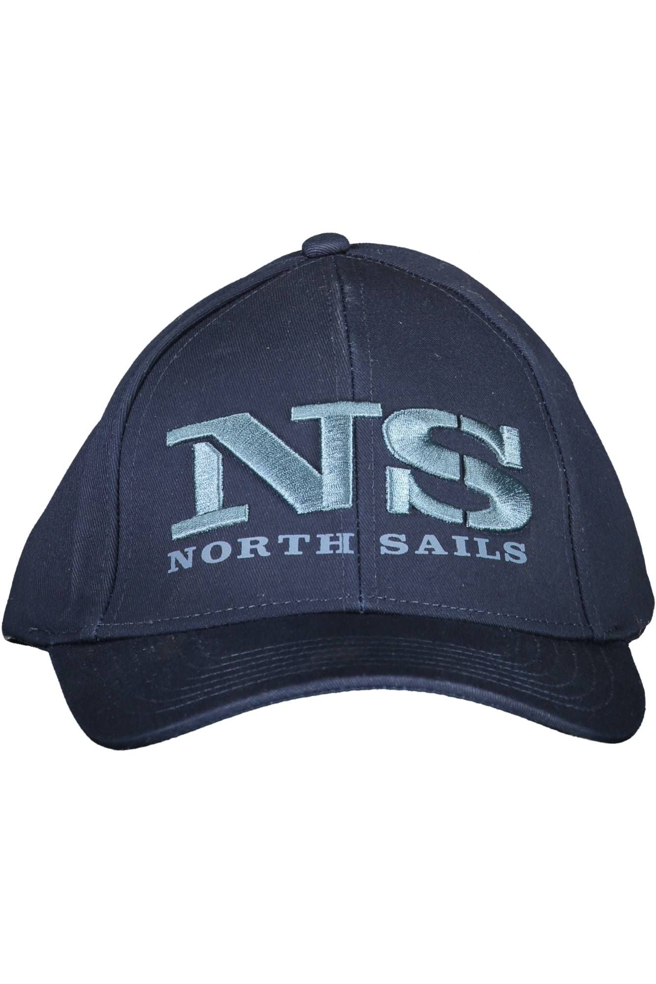 North Sails Chic Blue Embroidered Cotton Cap