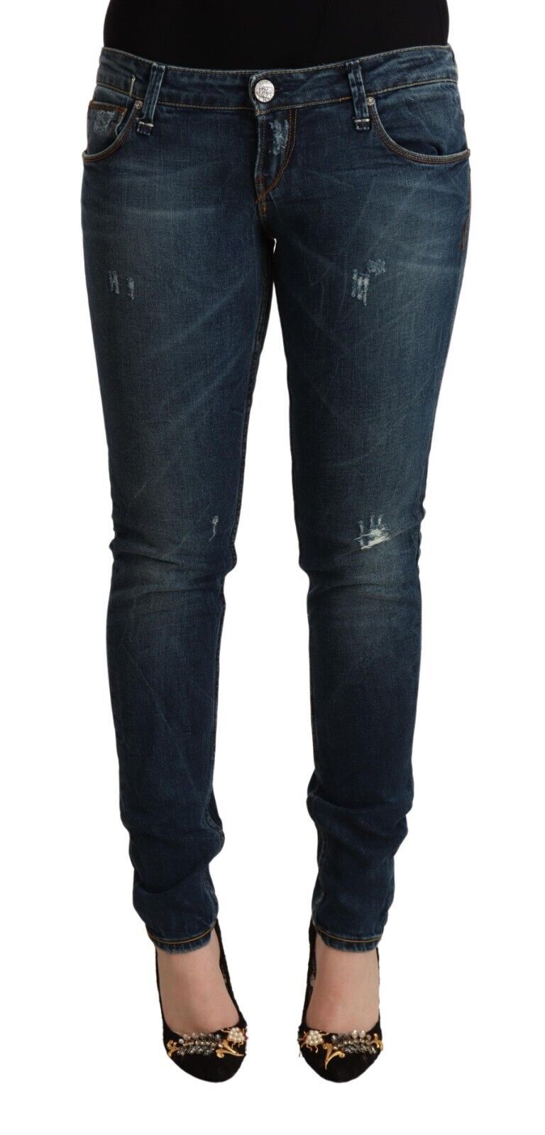 Jean skinny taille basse Acht Chic