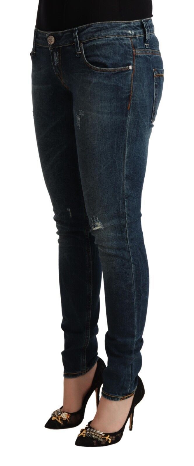 Jean skinny taille basse Acht Chic