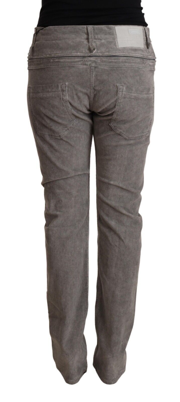 Jean droit taille haute gris Acht Chic