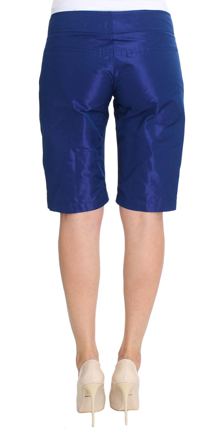 Ermanno Scervino Short chic bleu taille moyenne