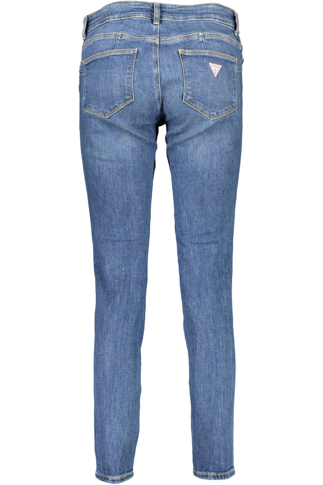 Guess Jeans Jean skinny délavé chic avec détail logo