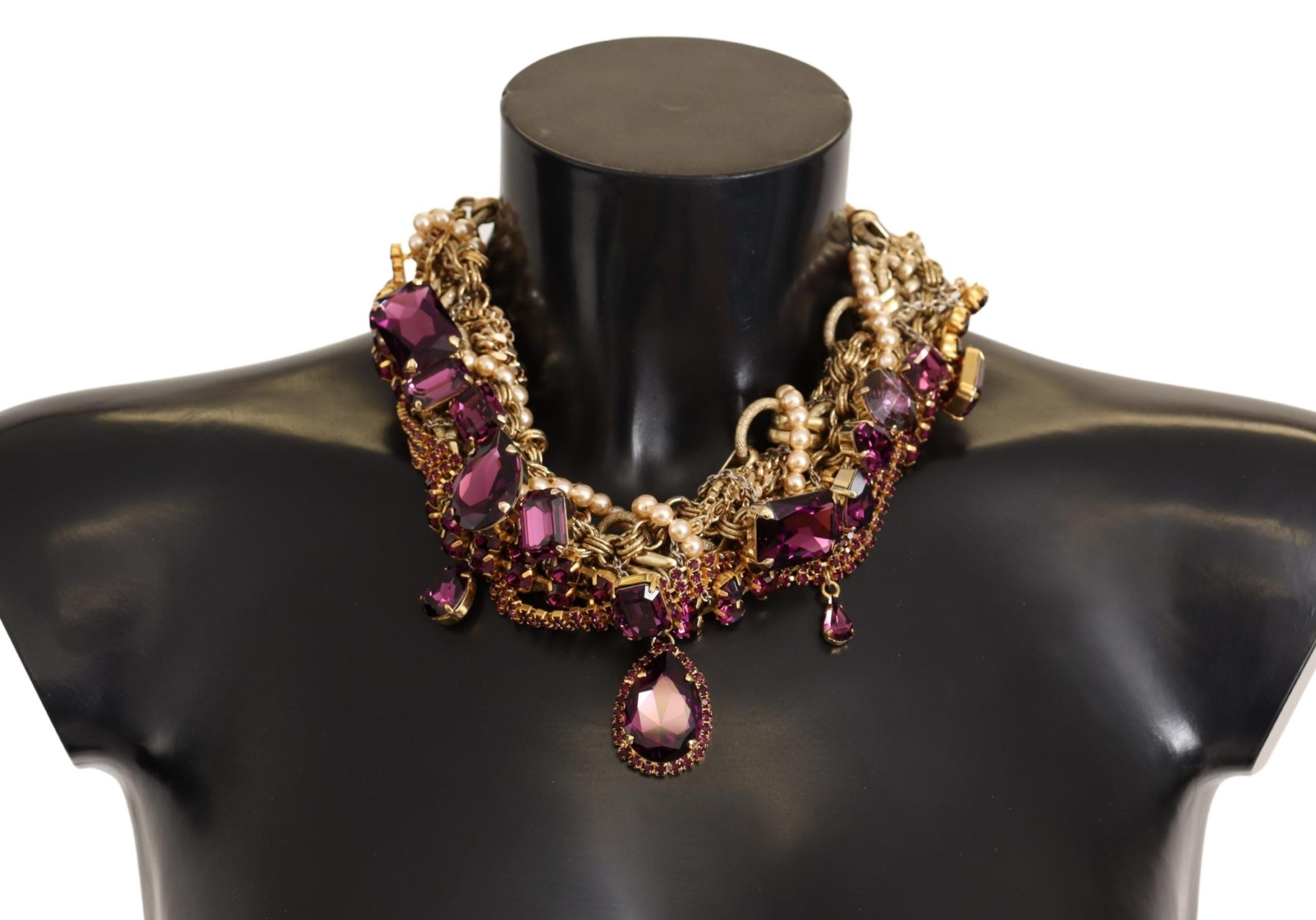 Collier tendance Dolce &amp; Gabbana Sicilian Sparkle doré