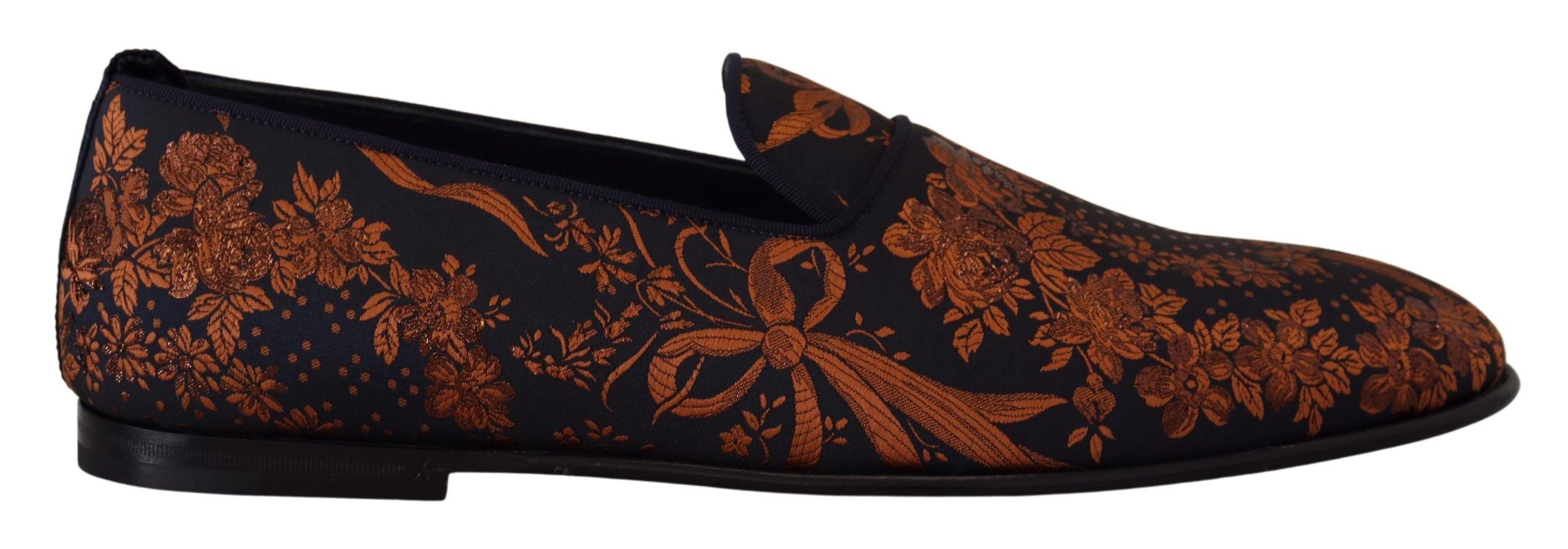 Dolce &amp; Gabbana Mocassins à enfiler floraux élégants