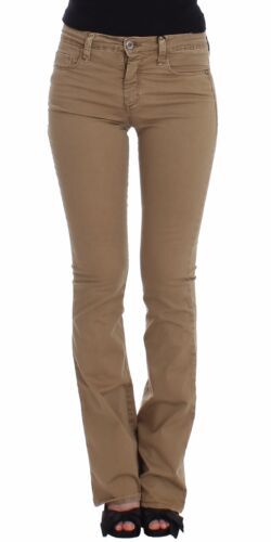 Costume National Chic - Jean tendance beige à jambe droite