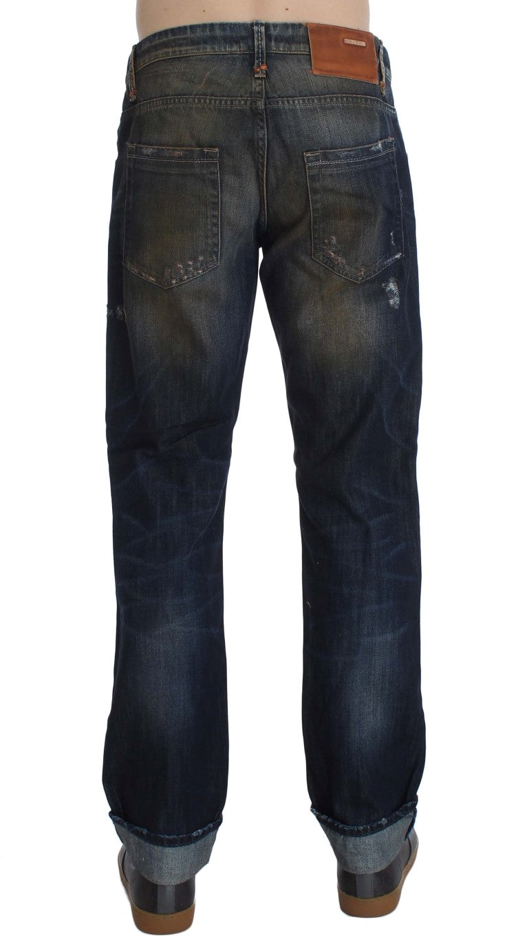 Acht Elegant Straight Fit Men's Denim Jeans