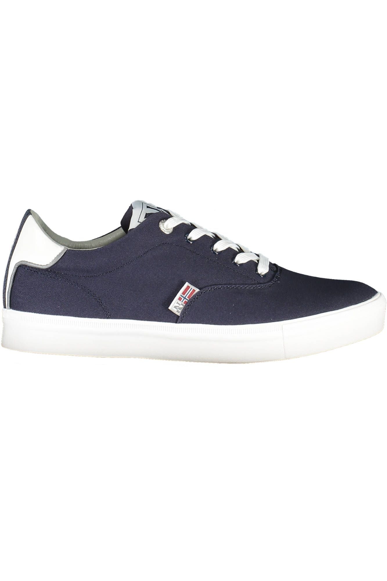 Napapijri Sleek Blue Lace-Up Sports Sneakers