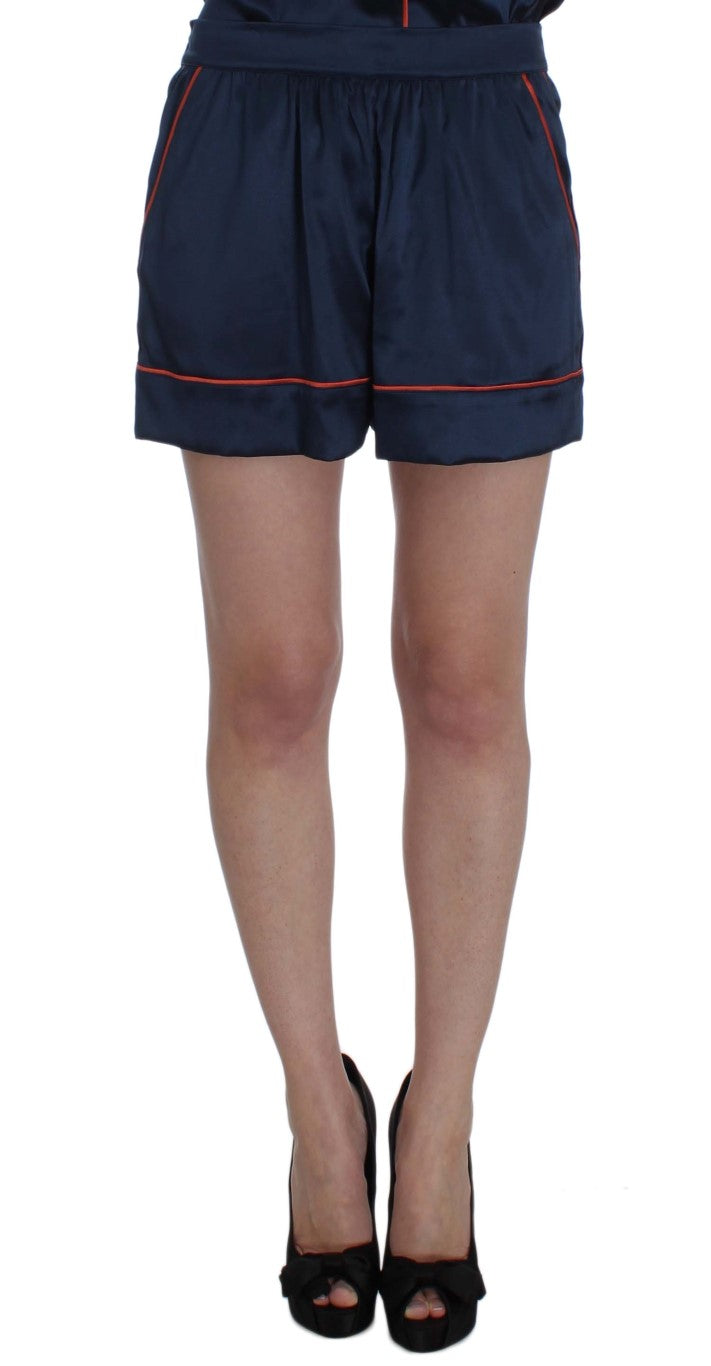 Dolce &amp; Gabbana Mini short élégant en soie stretch