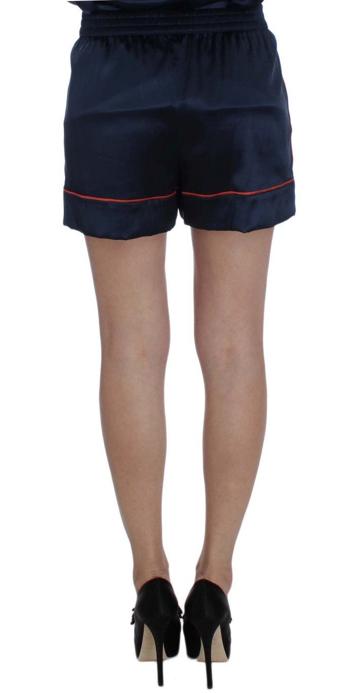 Dolce &amp; Gabbana Mini short élégant en soie stretch