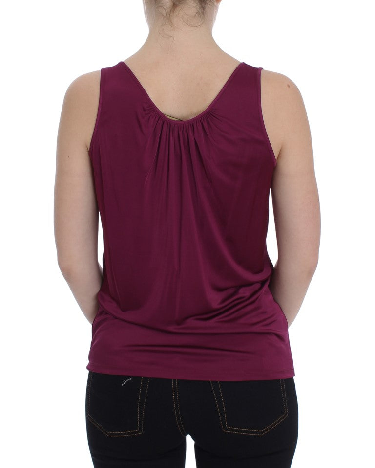 PLEIN SUD Blouse élégante en rayonne violette