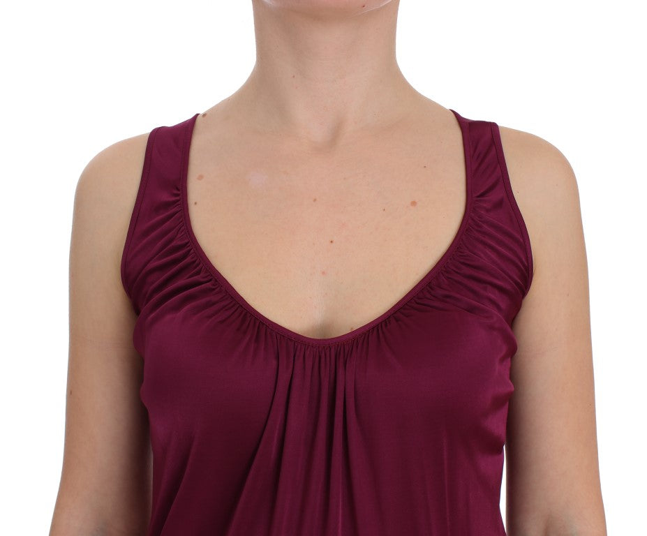 PLEIN SUD Blouse élégante en rayonne violette