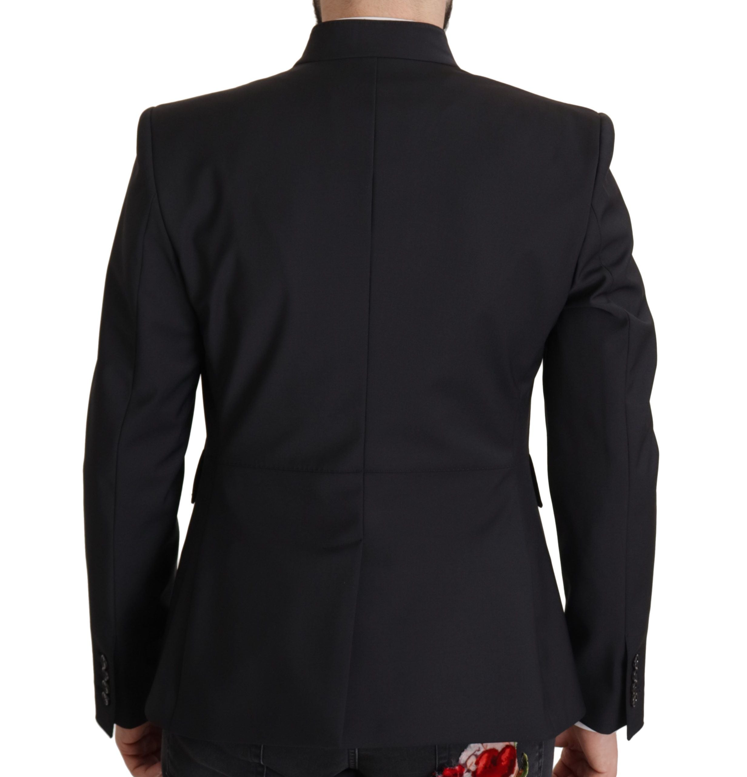 Dolce &amp; Gabbana Blazer élégant en laine à simple boutonnage