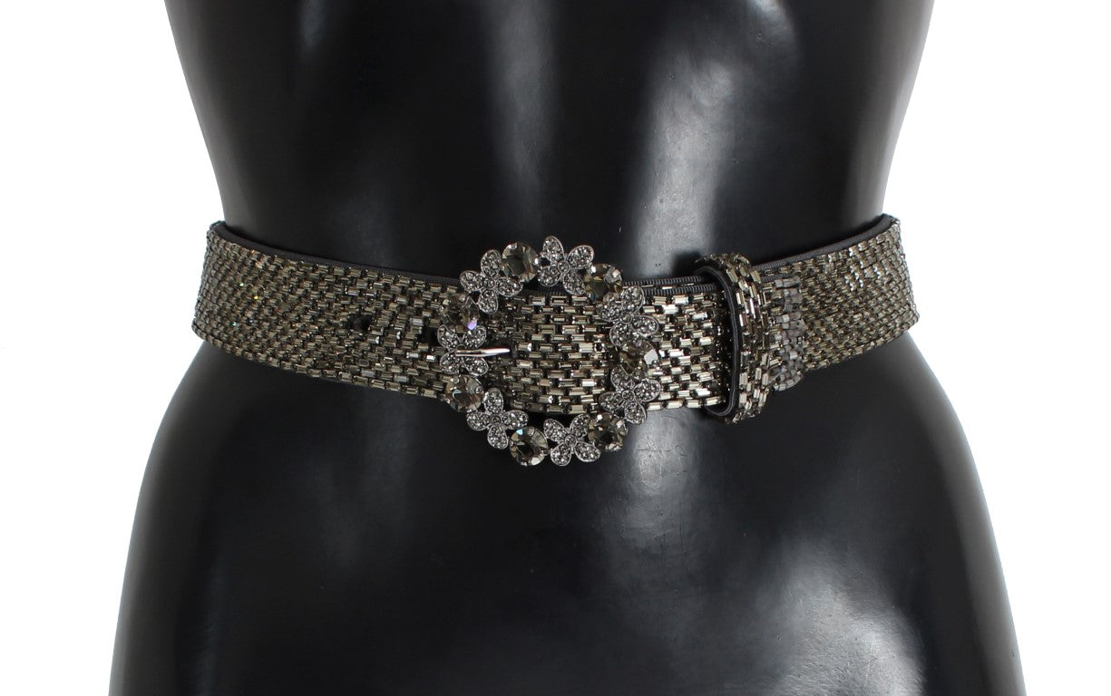 Dolce &amp; Gabbana Ceinture large à paillettes ornée