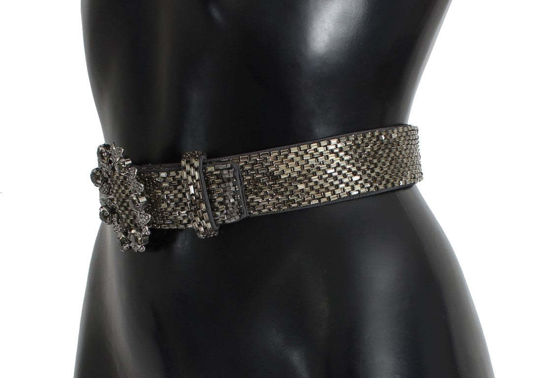 Dolce &amp; Gabbana Ceinture large à paillettes ornée