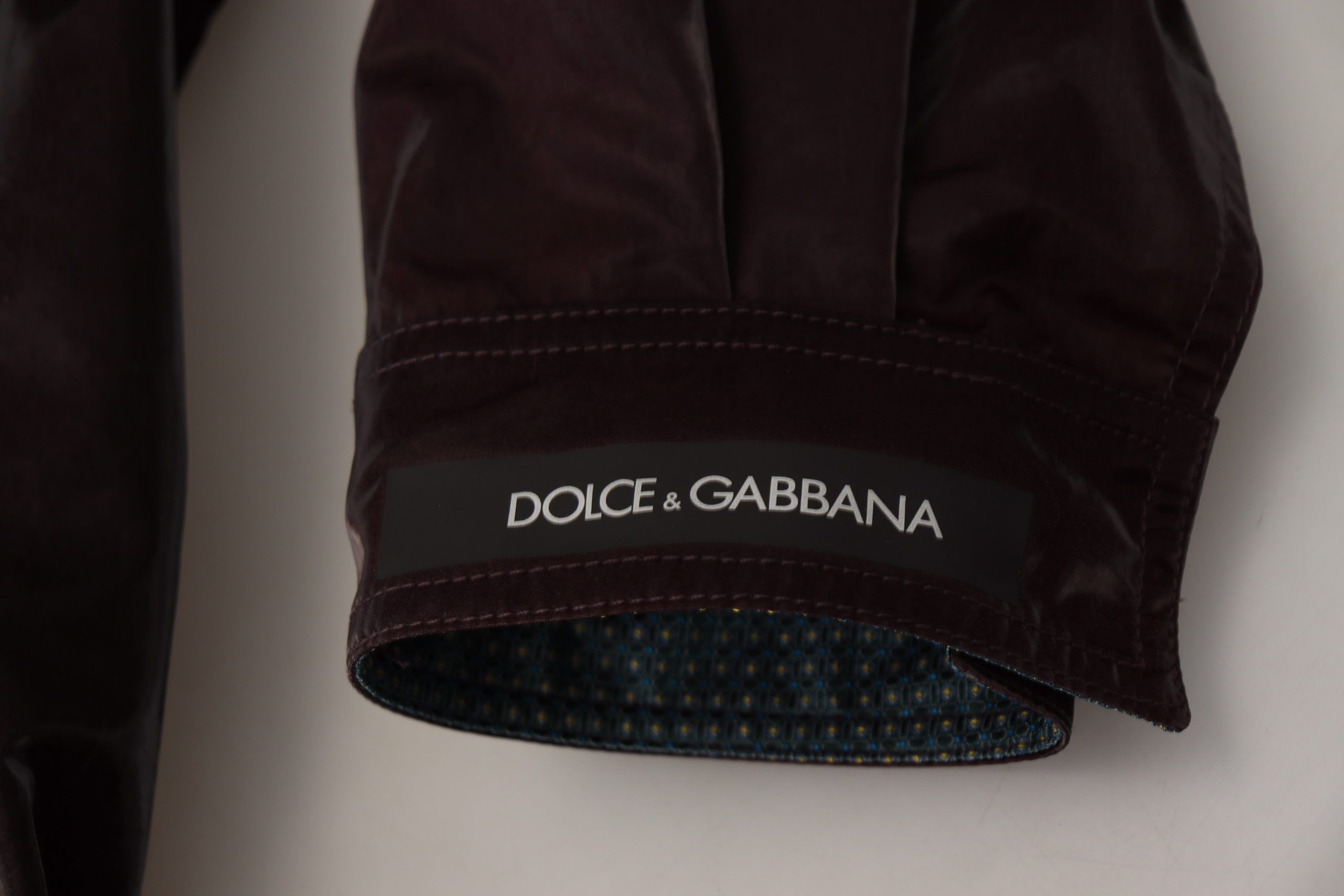 Dolce &amp; Gabbana Veste à col bordeaux élégante