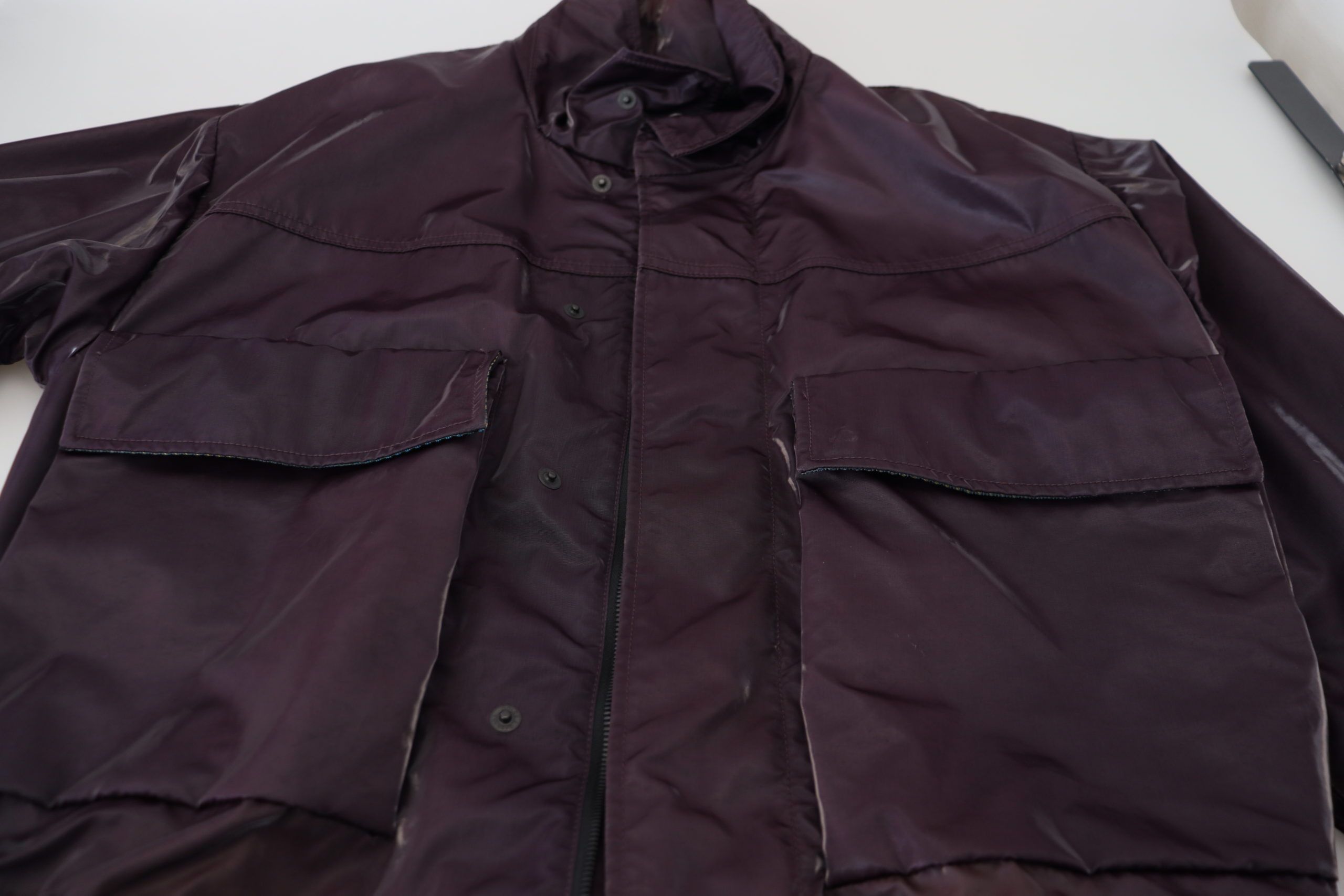 Dolce &amp; Gabbana Veste de motard violette élégante