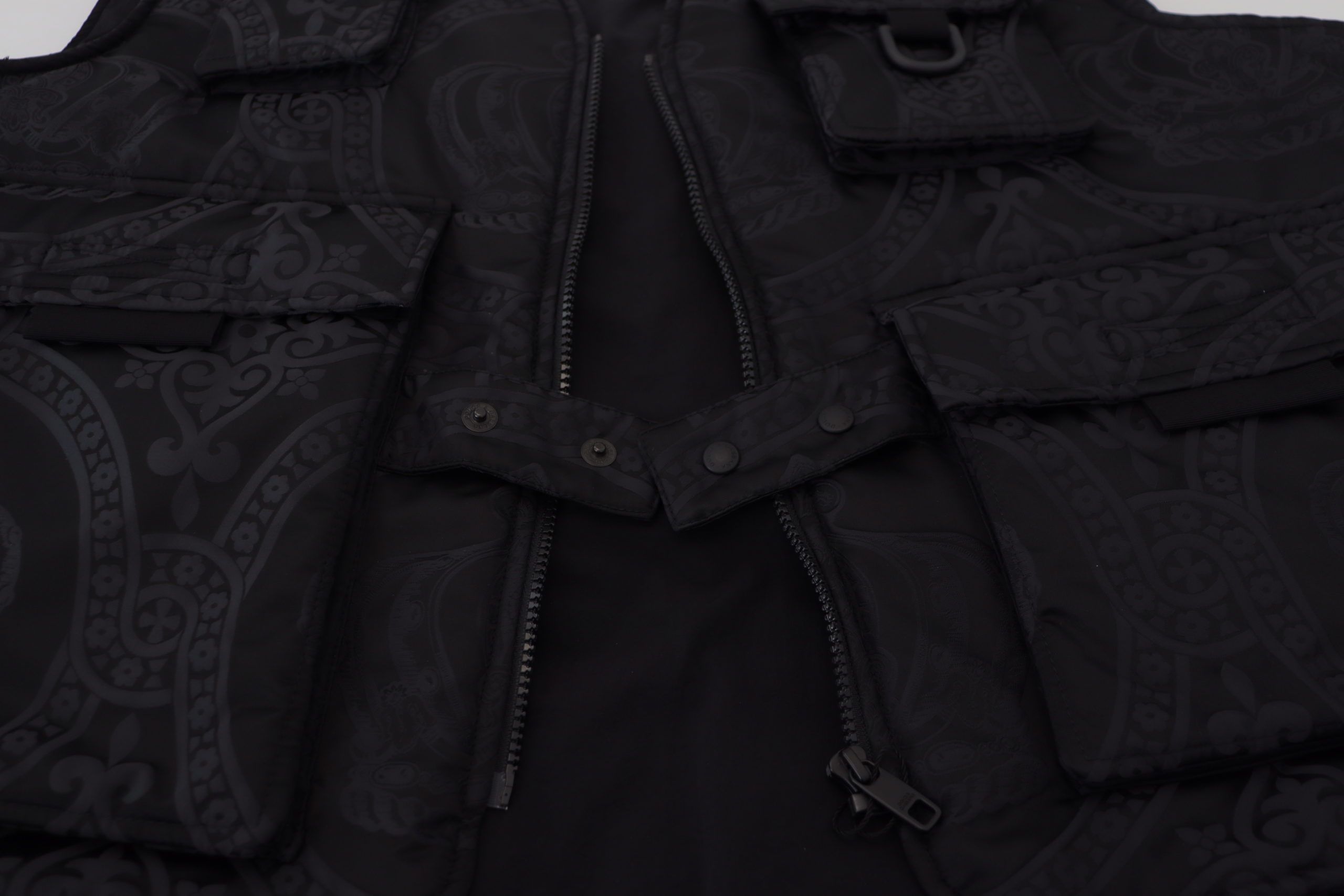 Dolce &amp; Gabbana Veste gilet sans manches élégante en noir