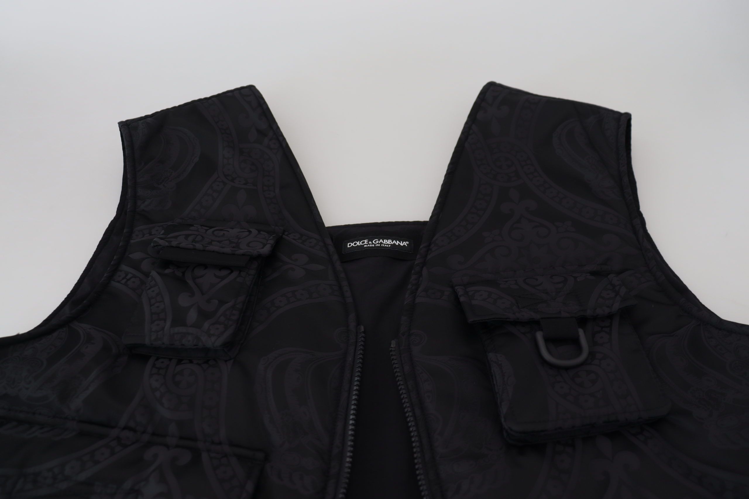 Dolce &amp; Gabbana Veste gilet sans manches élégante en noir