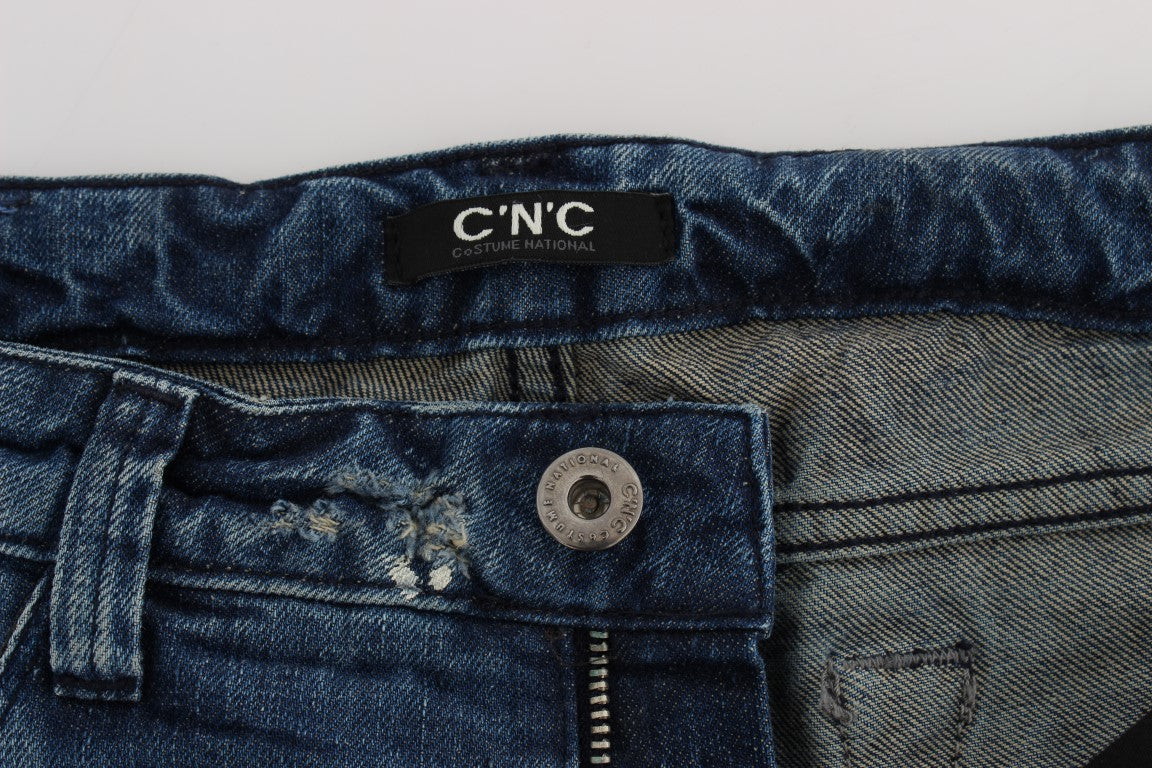 Costume National Chic Bleu Regular Fit Denim