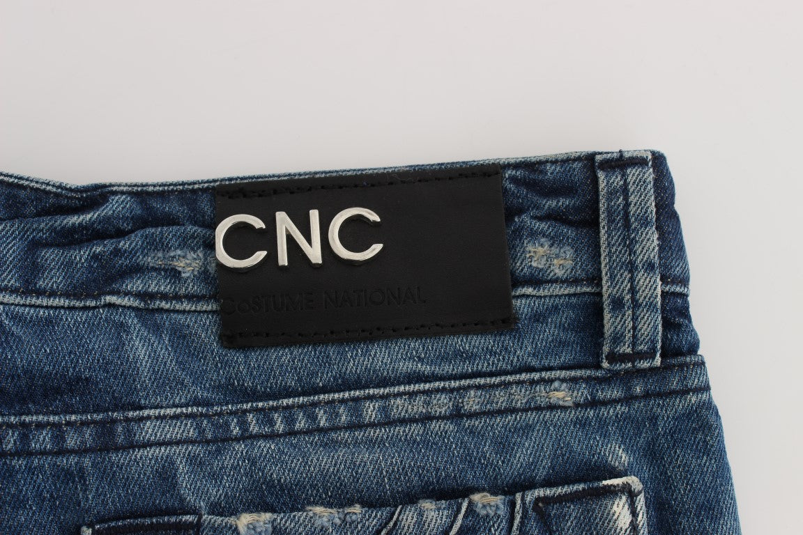 Costume National Chic Bleu Regular Fit Denim