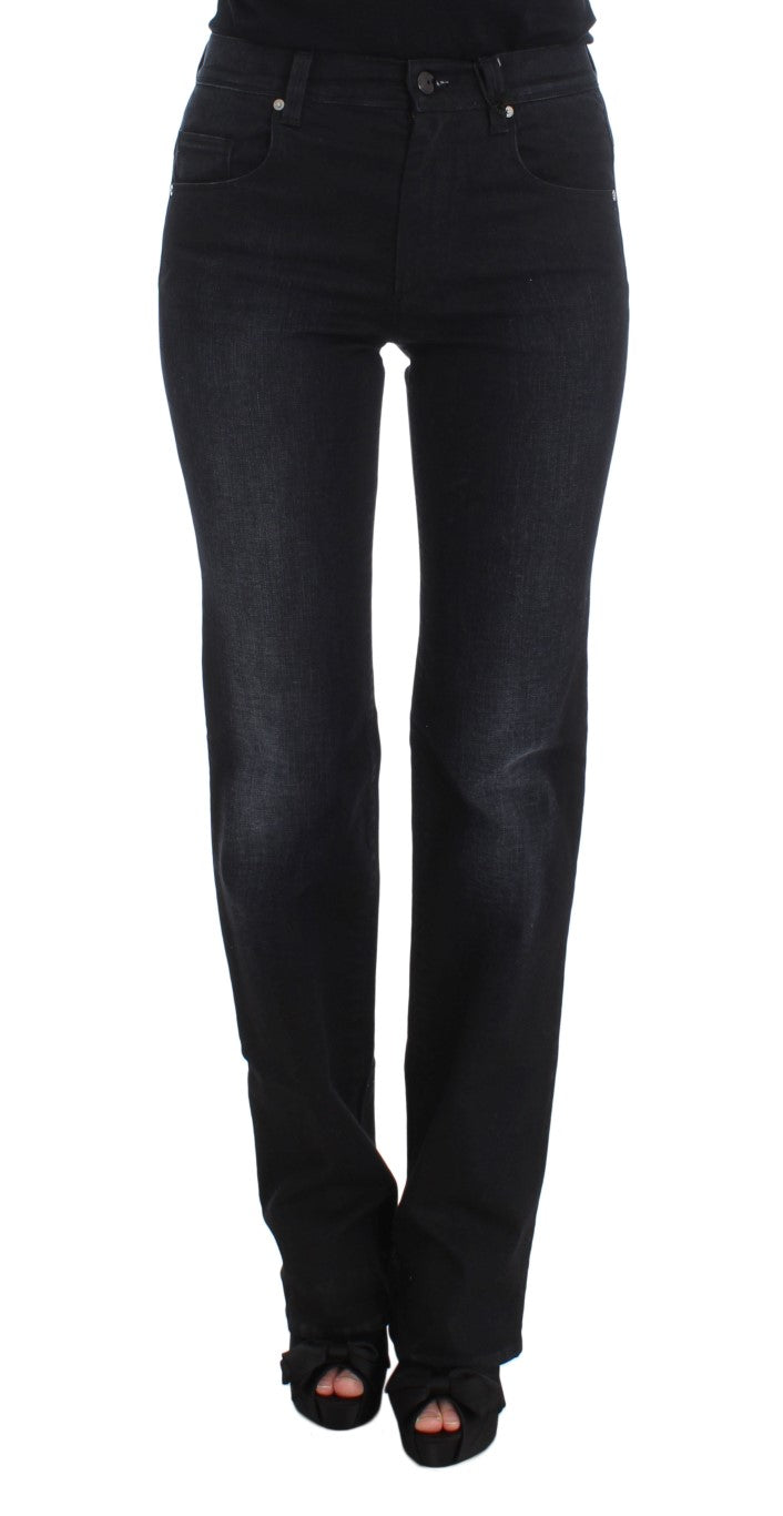 Ermanno Scervino Jean coupe slim chic en denim bootcut