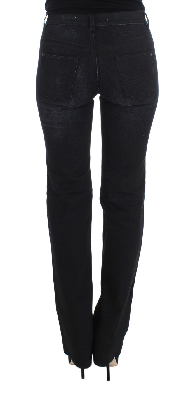 Ermanno Scervino Jean coupe slim chic en denim bootcut