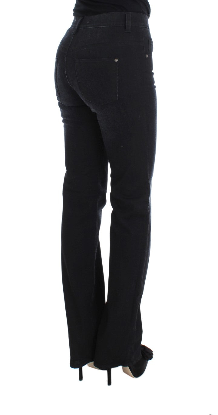 Ermanno Scervino Jean coupe slim chic en denim bootcut