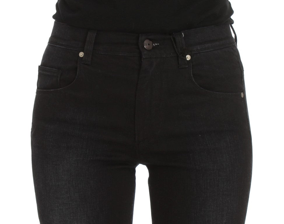 Ermanno Scervino Jean coupe slim chic en denim bootcut