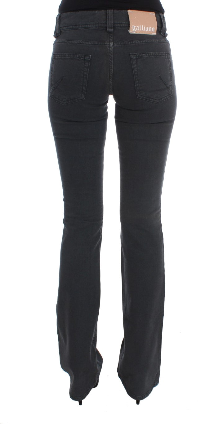 John Galliano Jean bootcut élégant coupe slim